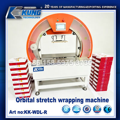 Automatic Orbital Stretch Wrapping Machine for Long Products & Industrial Packaging