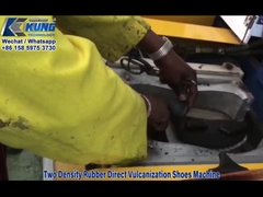 দুই ঘনত্ব রাবার সরাসরি Vulcanization জুতা মেশিন