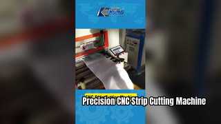 Precision CNC Strip Cutting Machine with Steel Blade & Automatic Brake